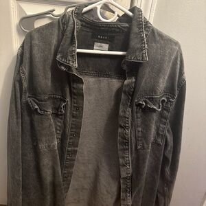 Ksubi Charcoal Denim Shirt